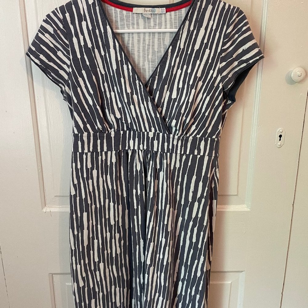 Faux Wrap Dress